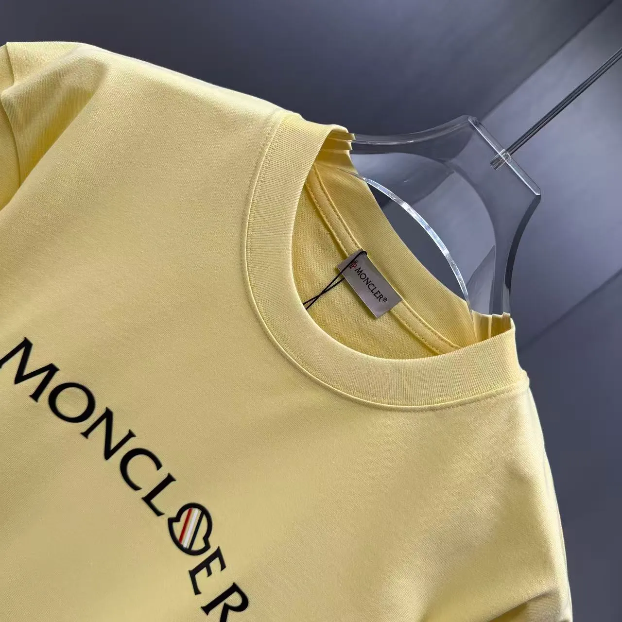MONCL* * 2026 New Arrival T logo ：Black White Yellow Dark Blue Sizes：S M L XL XXL
